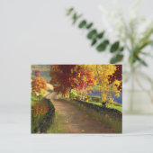Automne dans la carte postale Glen (Debout devant)