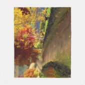 Automne dans la couverture en polaire de verre (Devant)