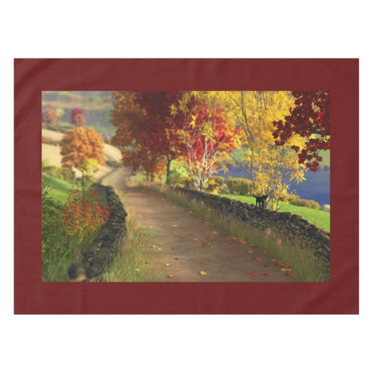 Automne dans la nappe de verre (Devant (Horizontal))