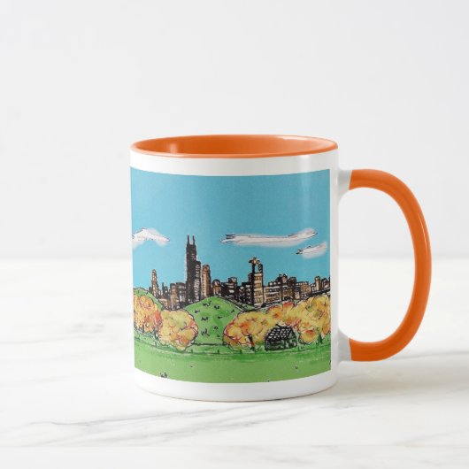 Automne dans la tasse de Chicago (Droite)