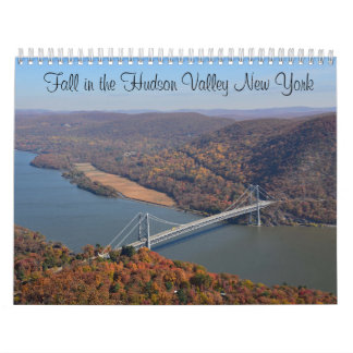 Automne dans la vallée de l'Hudson Calendrier de N