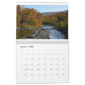 Automne dans la vallée de l'Hudson Calendrier de N (Jan 2026)
