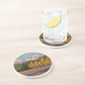 Automne Dans Le Dessous de verre Des Rocheuses (Côté)