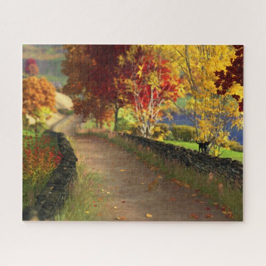 Automne dans le Puzzle de Glen (Horizontal)