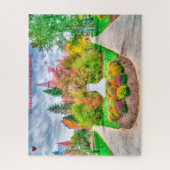 Automne dans le Vermont Jigsaw Puzzle (Vertical)
