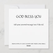 Automne dans un Aspen Tree Grove Carte de vacances (Dos)