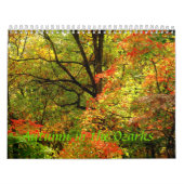 Automne de calendrier dans l'Ozarks (Protection)