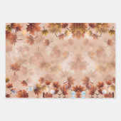 Automne de saison automne Brown Feuilles (Devant 3)