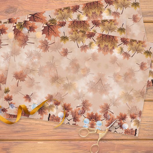 Automne de saison automne Brown Feuilles