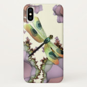 Automne Dragonfly iPhone X Coque (Dos)