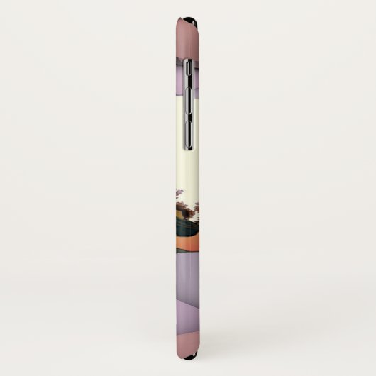 Automne Dragonfly iPhone X Coque (Dos/Gauche)