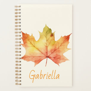 Automne élégant aquarelle florale personnalisée