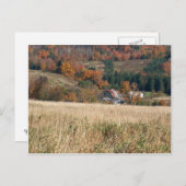 Automne en carte postale du Vermont (Devant / Derrière)