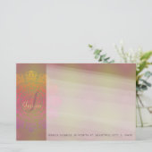 Automne en hiver Monogramme papeterie (Debout devant)