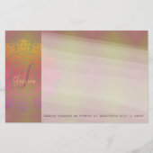 Automne en hiver Monogramme papeterie (Devant)