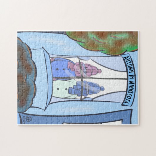 Automne en Minnesota Jigsaw Puzzle (Horizontal)