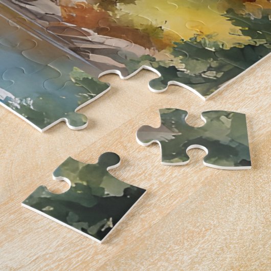 Automne en Montagne Puzzles (Côté)