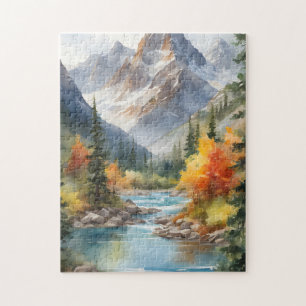 Automne en Montagne Puzzles