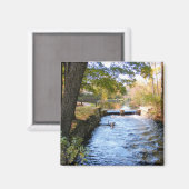 Automne en Nouvelle-Angleterre 47 ~ aimant (Recto/Verso)