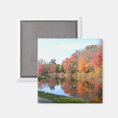 Automne en Nouvelle-Angleterre 54 ~ aimant (Recto/Verso)