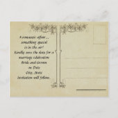 Automne Enregistrer la date Cartes postales (Dos)