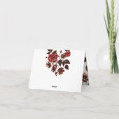 Automne et automne Merci floral (Dos)