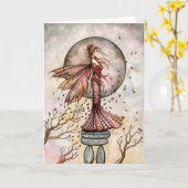 Automne Fée Ruby dans la carte au vent (Fleur jaune)