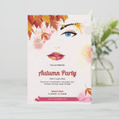 Automne / Festival d'automne Invitation circulaire (Debout devant)