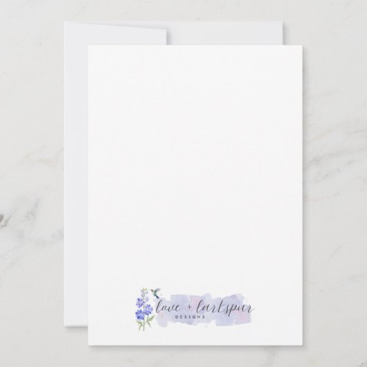 Automne Feuilles Anniversaire Invitation (Dos)