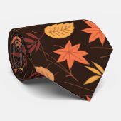 Automne Feuilles Cravate Automne (Roulé)