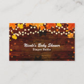 Automne Feuilles d'automne et Cartes à roulettes e (Devant)