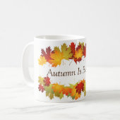 Automne Feuilles de Mug (Devant gauche)