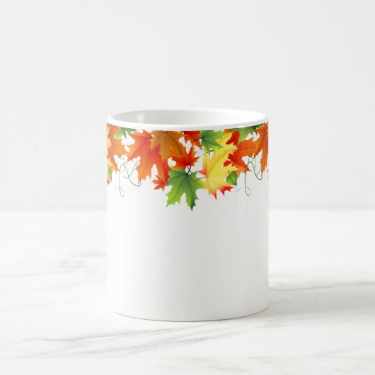 Automne Feuilles de Mug (Centre)