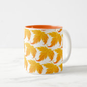 Automne Feuilles de Mug (Devant droit)