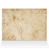 automne feuilles mariage carte de siège (Intérieur Horizontal (haut))