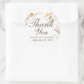 Automne Feuilles Merci Favoriser Stickers Automne (Sac)