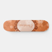 Automne Fleurs Comp Skateboard (Horz)