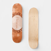 Automne Fleurs Comp Skateboard (Recto)