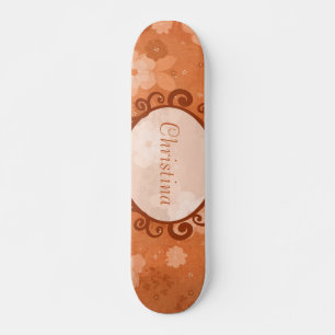 Automne Fleurs Comp Skateboard