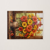 Automne Fleurs Helenium Puzzle 110 Pcs. 20,5 cm x  (Horizontal)