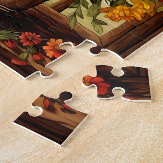 Automne Fleurs Helenium Puzzle 110 Pcs. 20,5 cm x  (Côté)