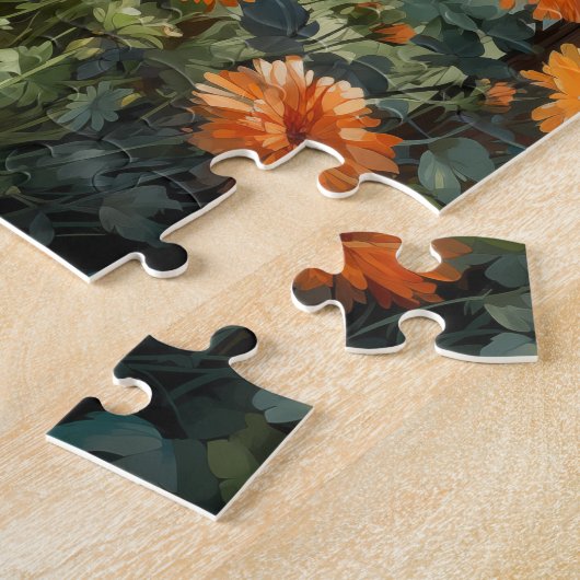 Automne Fleurs Marigold Puzzle 110 Pcs. 20,5 cm x  (Côté)