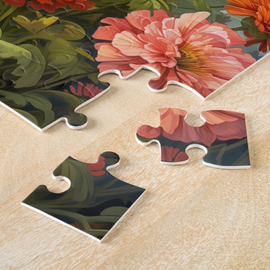 Automne Fleurs Marigold Puzzle 110 Pcs. 20,5 cm x (Côté)