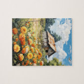 Automne Fleurs Marigold Puzzle 110 Pcs. 20,5 cm x  (Horizontal)