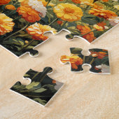 Automne Fleurs Marigold Puzzle 110 Pcs. 20,5 cm x  (Côté)