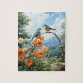 Automne Fleurs Marigold Puzzle 110 Pcs. 20,5 cm x  (Vertical)