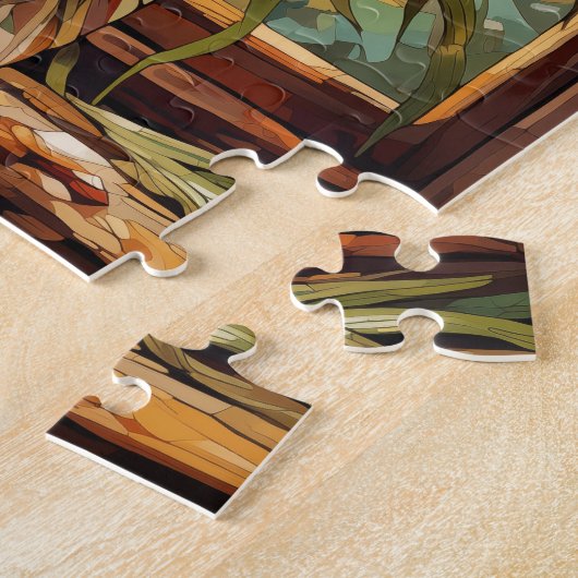 Automne Fleurs safran Crocus Puzzle 110 Pcs. 20,5 (Côté)