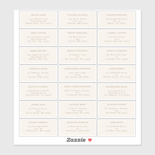 Automne Floral Bourgogne Mariage Étiquette de adre (Feuille)