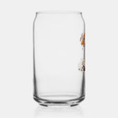 Automne Floral Café Livres Rainy Days Can Glass (Recto)