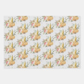 Automne Floral Citrouille Eucalyptus Feuille verdu (Devant 3)